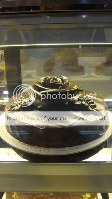 choco cake rose
