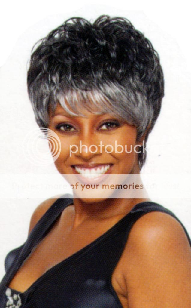 Gray Grey Silver Vanessa Curly Angled Bangs Wig Nara eBay